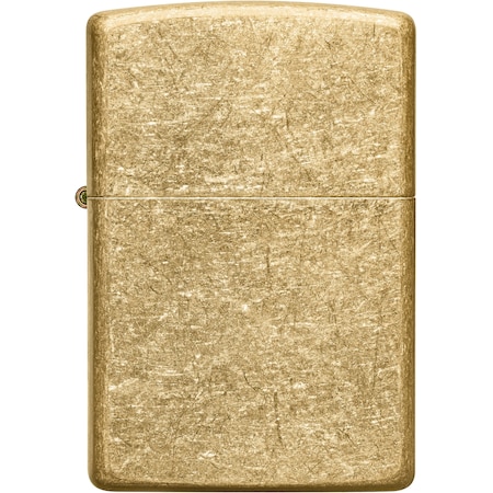 Zippo 2024 Zippo Regular Tumbled Brass,  ZIP-49477